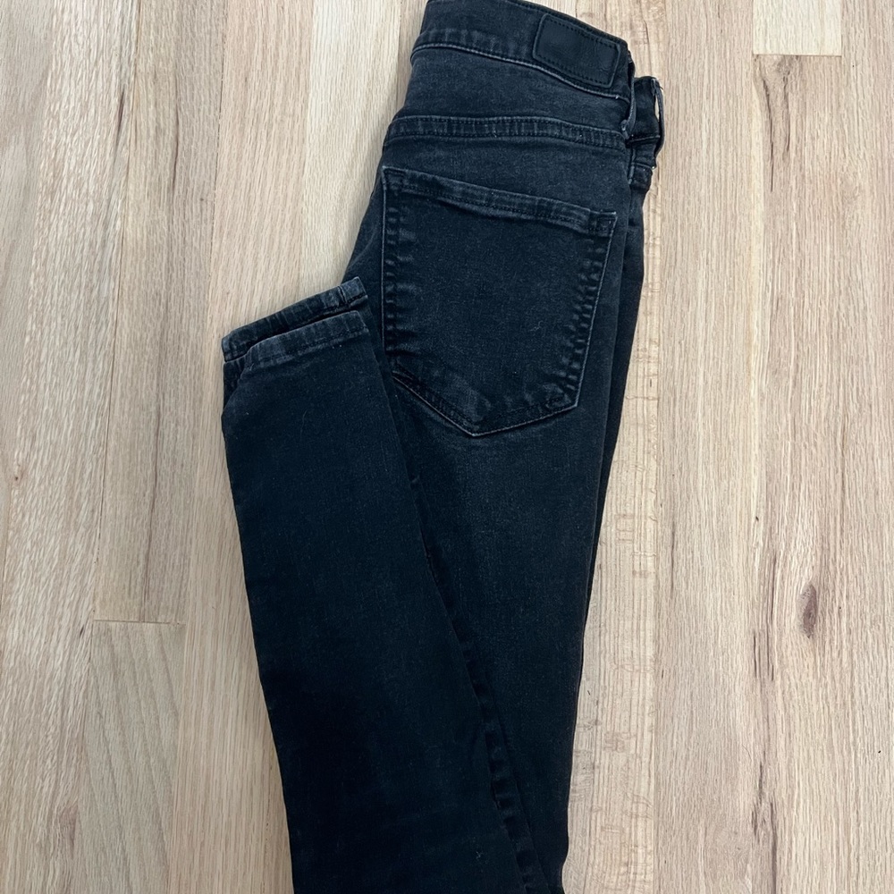 Express black denim jeans